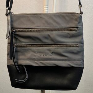 Lodis Gray and‎ Black Crossbody Bag